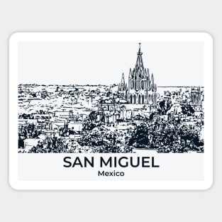 San Miguel - Mexico Magnet